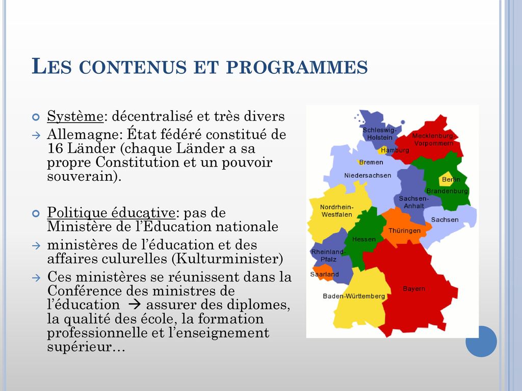 LE SYSTÈME ÉDUCATIF EN ALLEMAGNE ppt télécharger